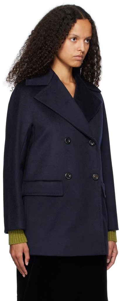 商品Max Mara|Navy Kent Short Peacoat,价格¥6962,第2张图片详细描述
