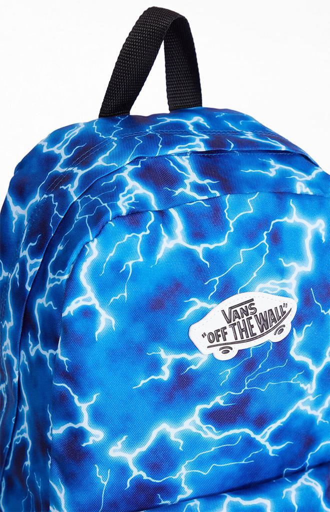 商品Vans|Kids Blue New Skool Backpack,价格¥237,第7张图片详细描述