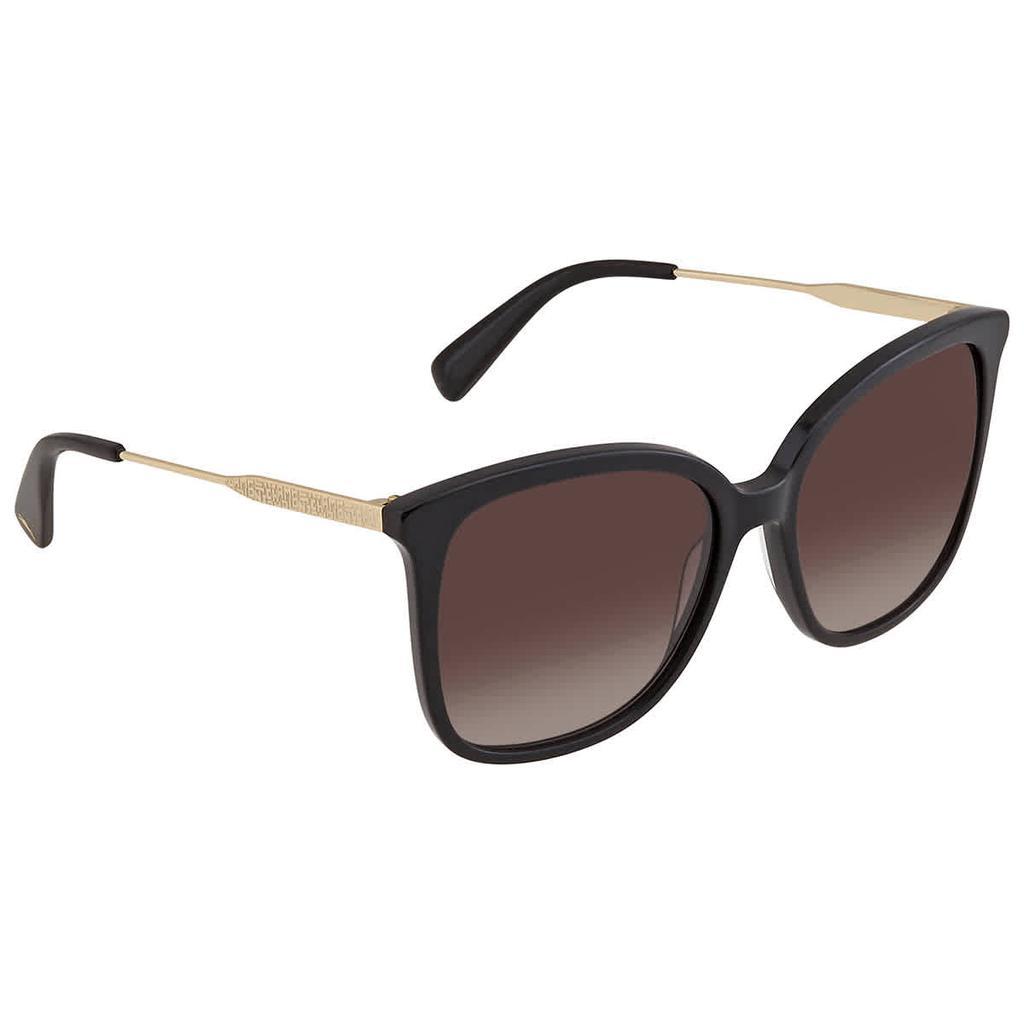 商品Longchamp|Longchamp Grey Gradient Butterfly Ladies Sunglasses LO706S 001 57,价格¥276,第1张图片