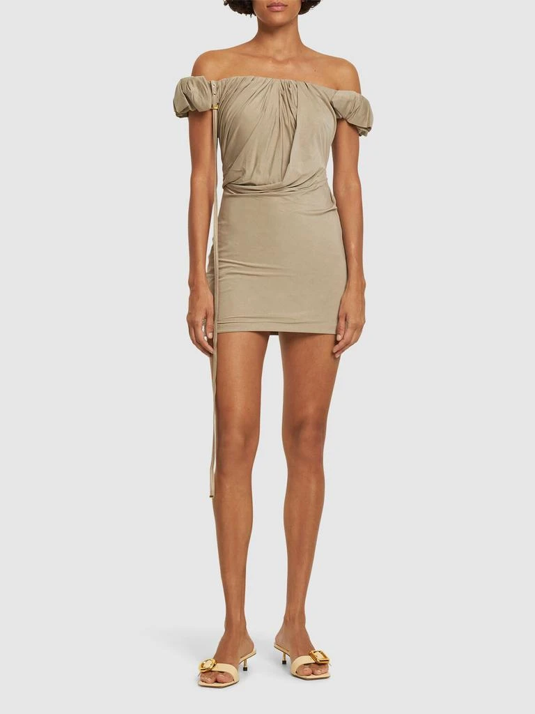 商品Jacquemus|La Robe Ciceri Jersey Mini Dress,价格¥2831,第1张图片