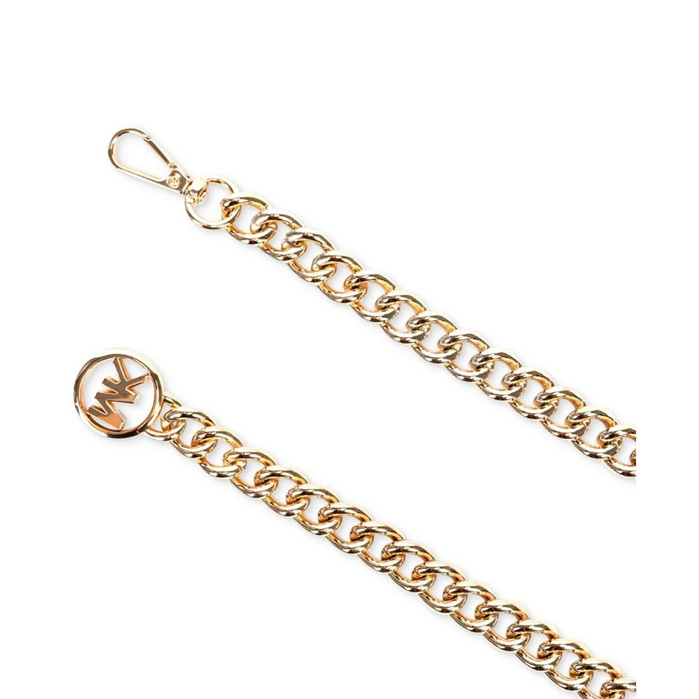 商品Michael Kors|Women's MK Logo Metal Chain Belt,价格¥338,第4张图片详细描述
