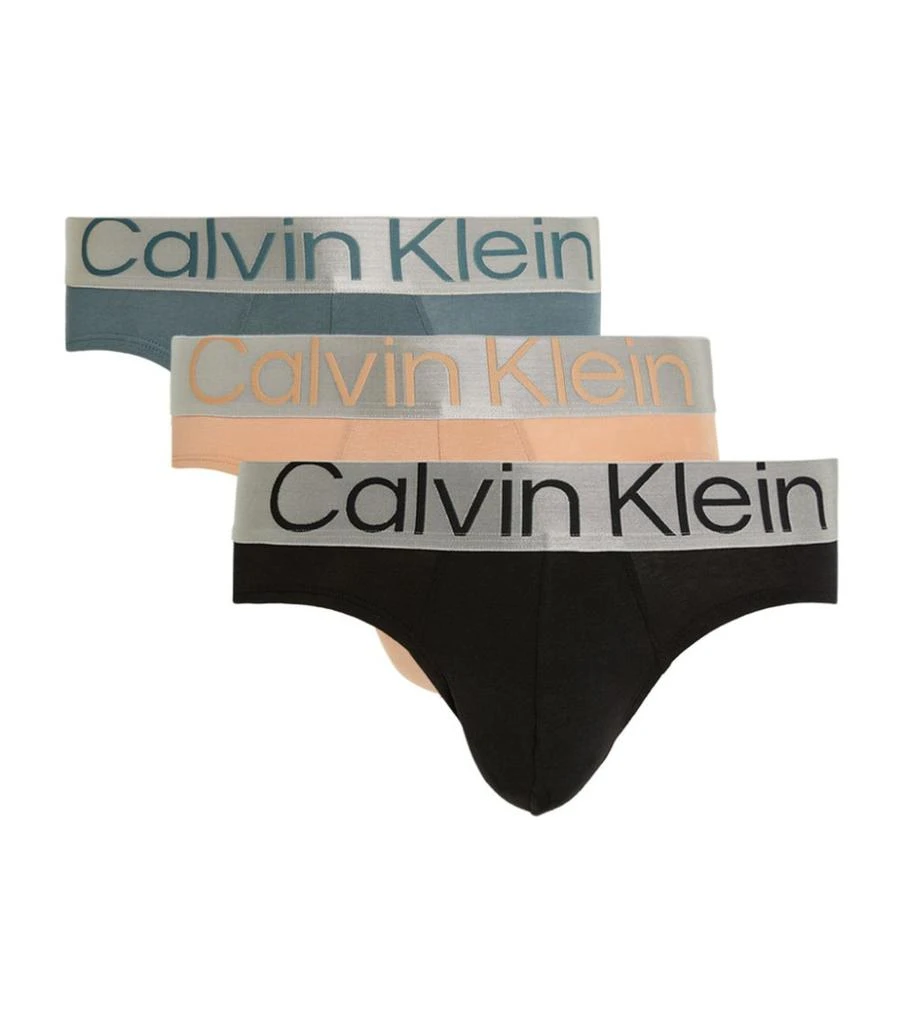 商品Calvin Klein|Reconsidered Steel Briefs (Pack of 3),价格¥332,第1张图片