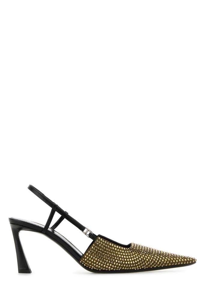 商品Yves Saint Laurent|Embellished Satin Andree 70 Pumps,价格¥8956,第1张图片