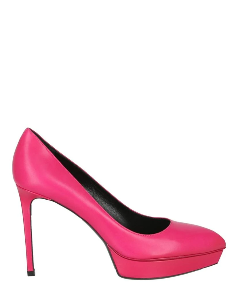 商品Yves Saint Laurent|Janis Leather Platform Pumps,价格¥2424,第1张图片