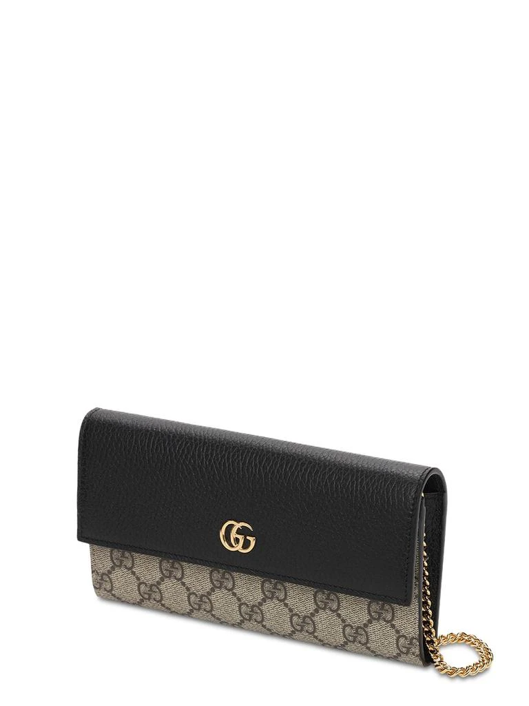 商品Gucci|Petite Marmont Gg Supreme Leather Bag,价格¥6196,第2张图片详细描述