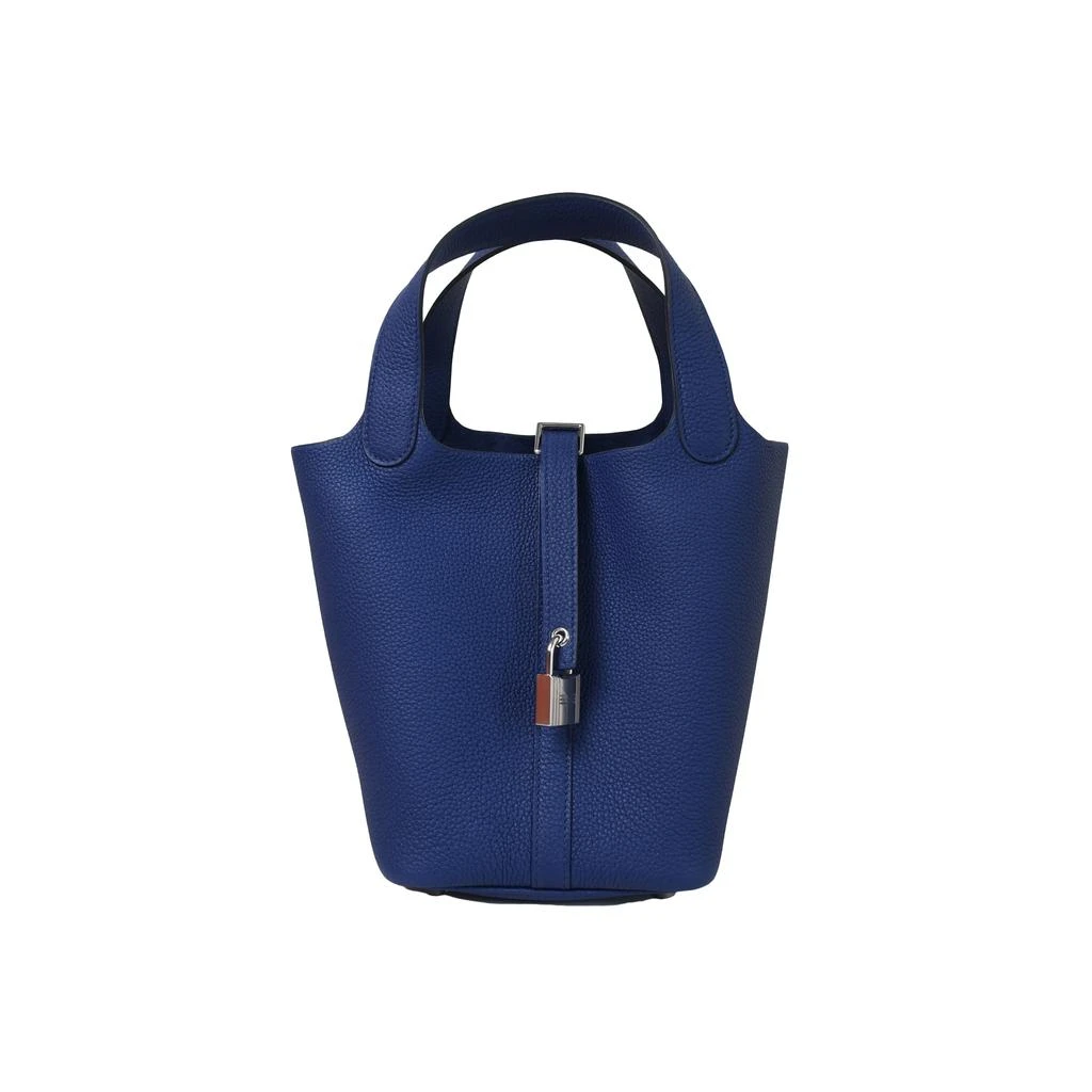 商品Hermes|Hermes Picotin 18 Palladium Hardware Blue Sapphire,价格¥34945,第1张图片