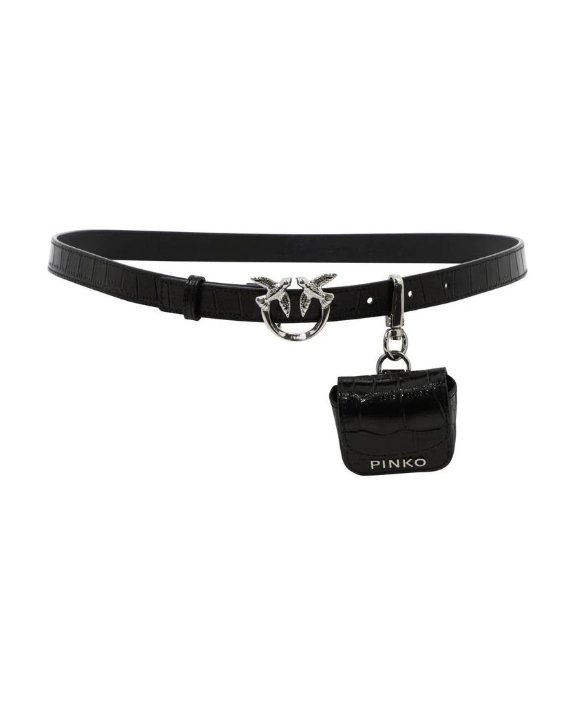 商品PINKO|Pinko Love Birds Emboosed Pocket Belt,价格¥944,第1张图片