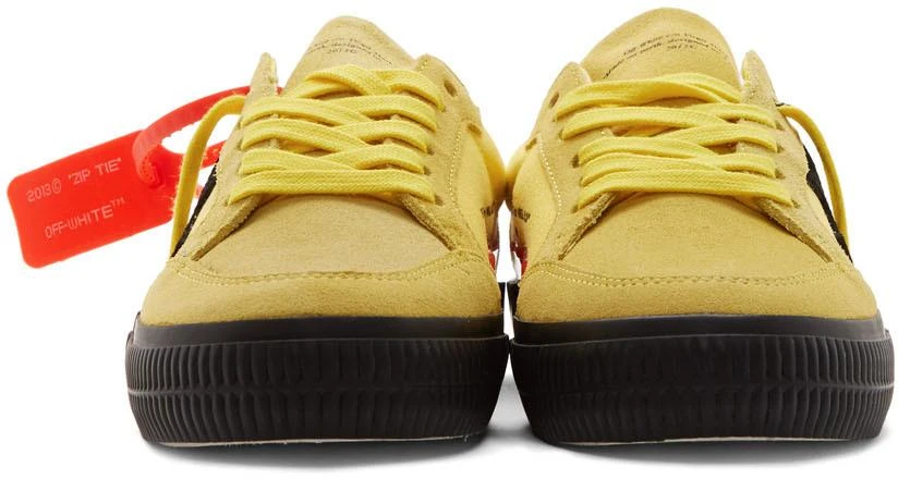 商品Off-White|Yellow Arrow Vulcanized Low 运动鞋,价格¥2284,第2张图片详细描述