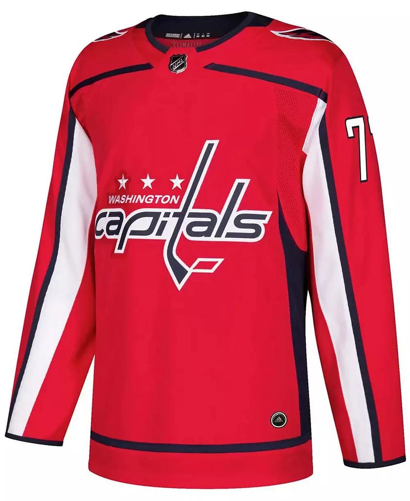 商品Adidas|Men's TJ Oshie Red Washington Capitals Authentic Player Jersey,价格¥1255,第2张图片详细描述