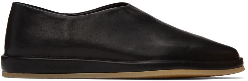 商品Fear of god|Black 'The Mule' Loafers,价格¥5614,第1张图片