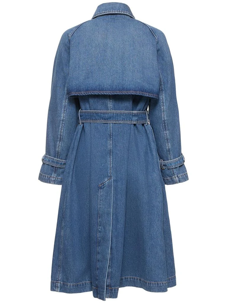 商品Weekend Max Mara|Blasy Belted Denim Trench Coat,价格¥2707,第5张图片详细描述