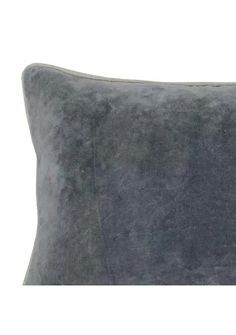 商品belk|Range Rectangular Throw Pillow With Cotton Cover Gray,价格¥367,第2张图片详细描述