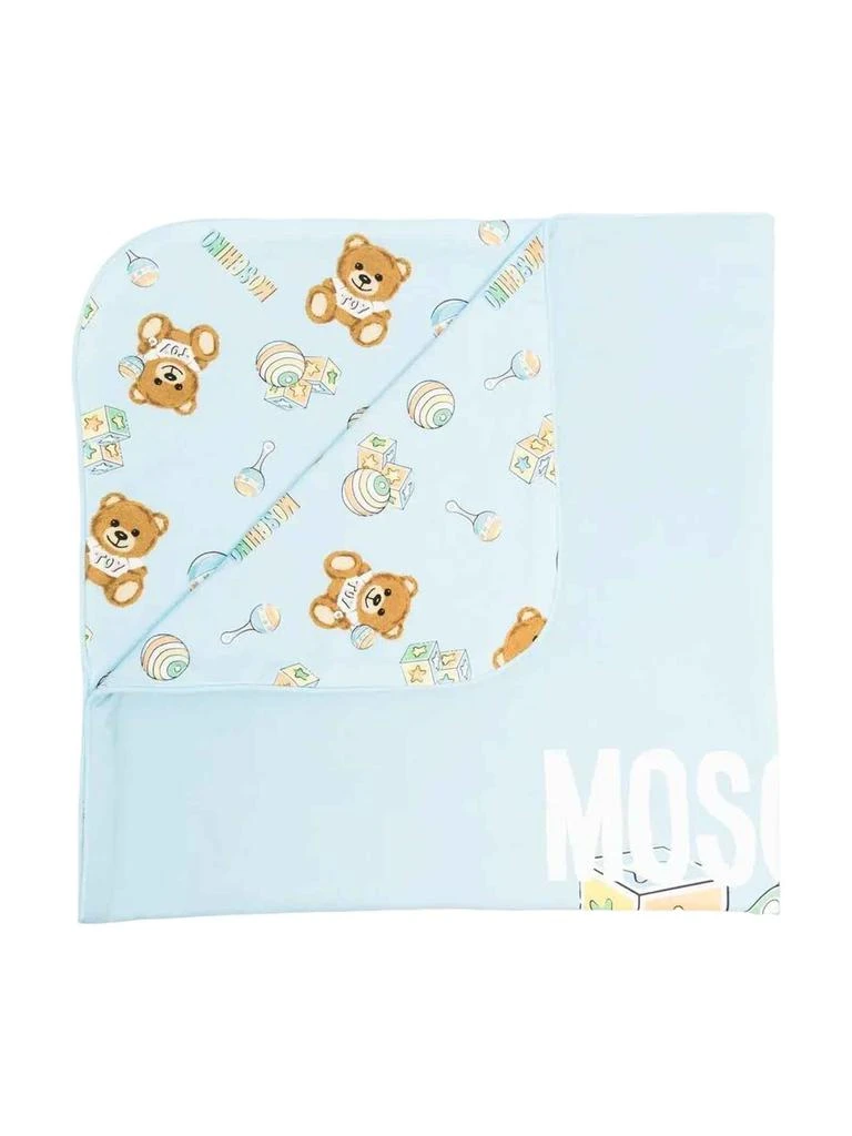 商品Moschino|Moschino Blue Blanket Baby Unisex .,价格¥1371,第2张图片详细描述