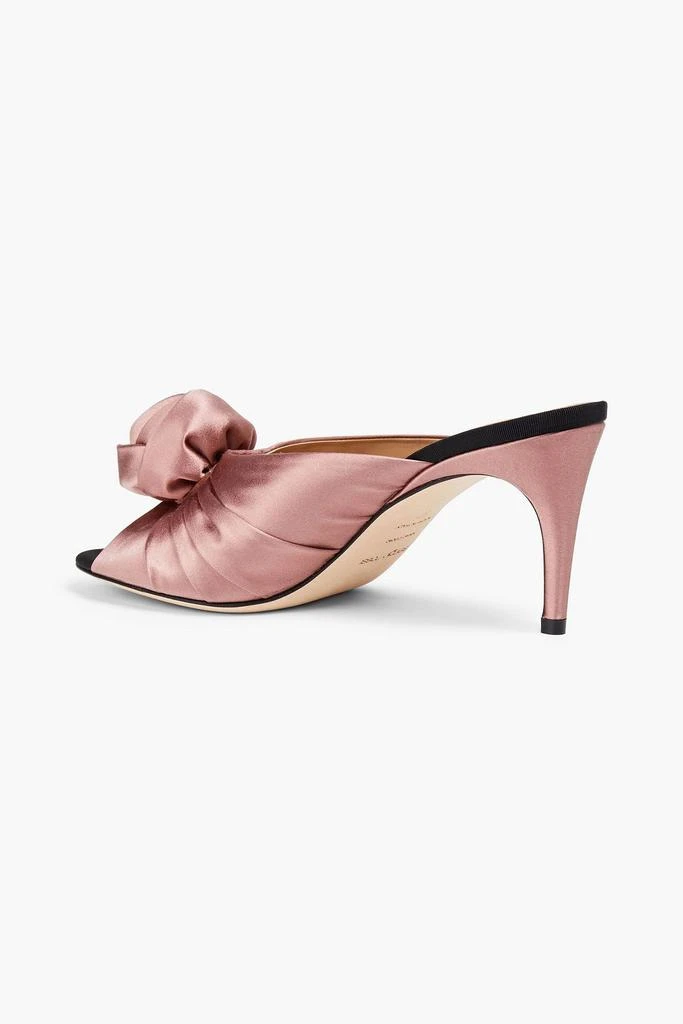 商品Sergio Rossi|Embellished satin mules,价格¥1527,第3张图片详细描述