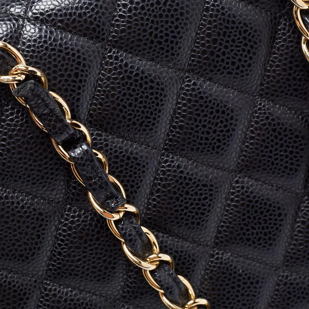 Chanel Black Quilted Caviar Leather Maxi Classic Single Flap Bag 商品