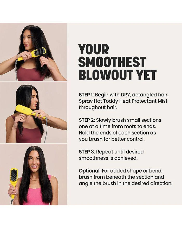 The Baby Brush Crush Mini Heated Straightening Brush 商品