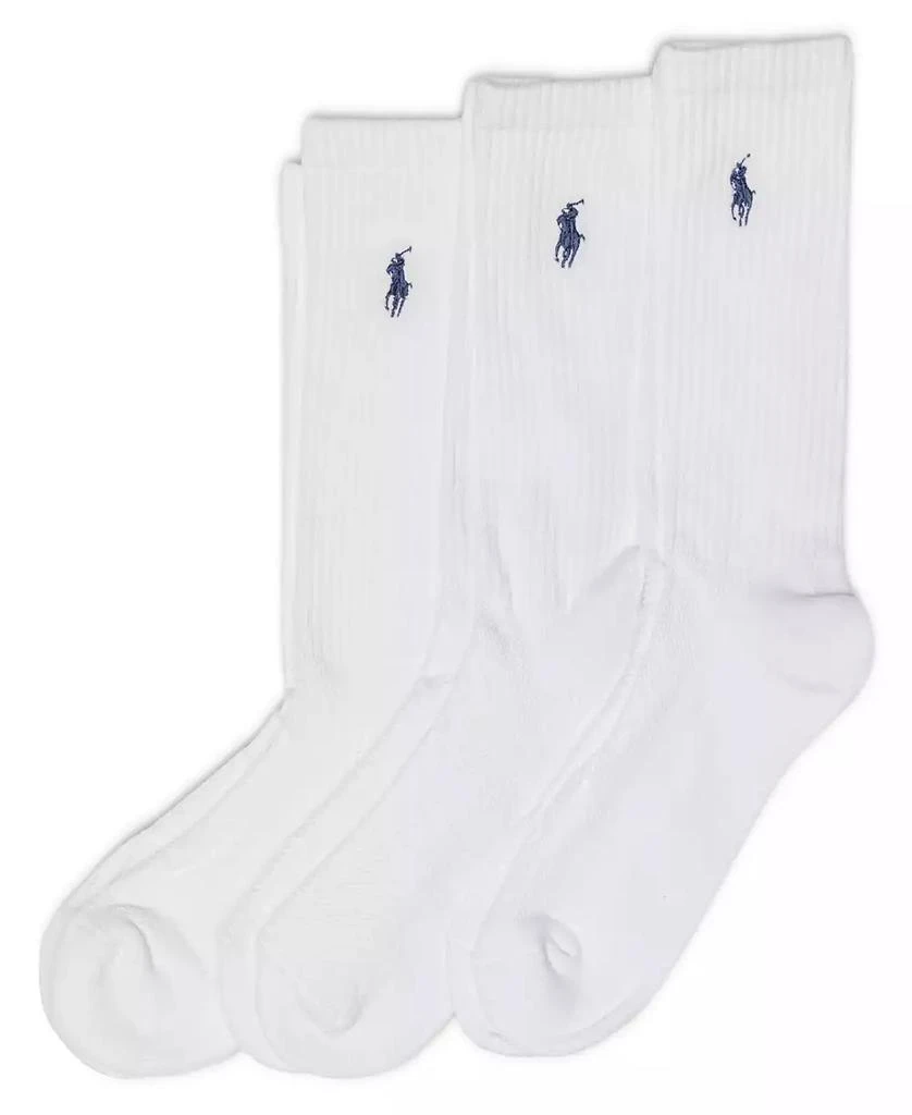 商品Ralph Lauren|Women's 3 Pack Sport Crew Socks 7310,价格¥137,第1张图片