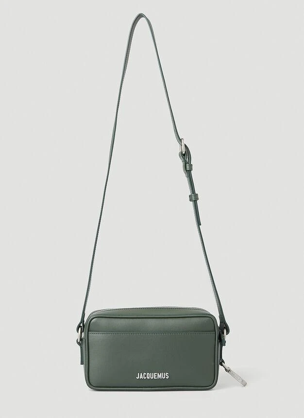 商品Jacquemus|Le Baneto Shoulder Bag in Dark Green,价格¥4752,第1张图片