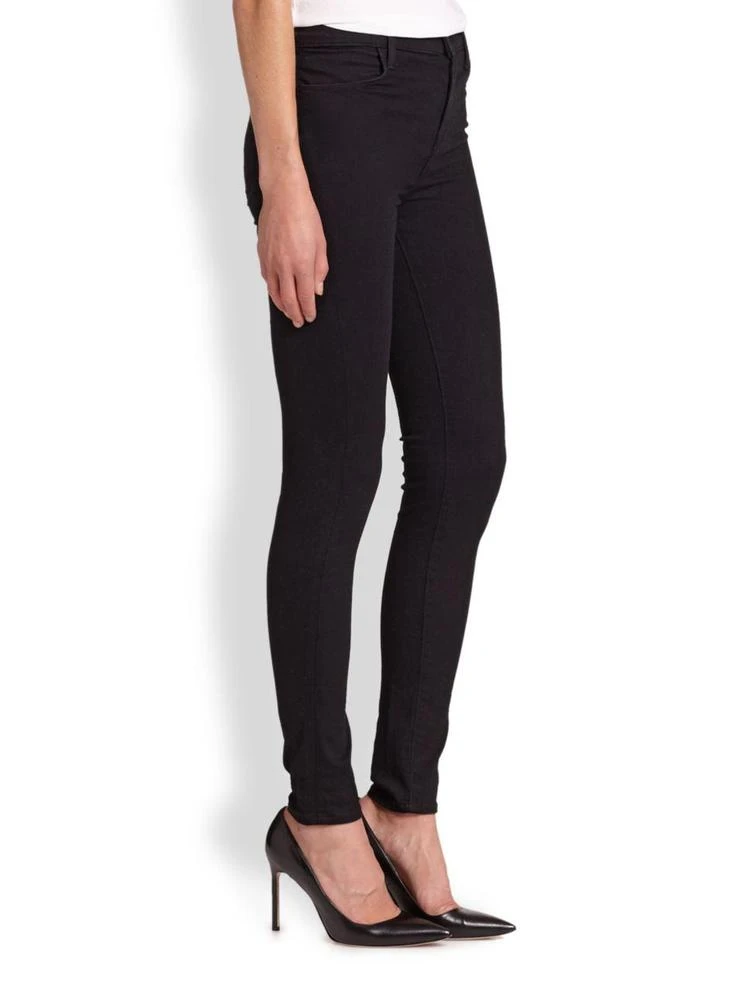 商品J Brand|Maria High-Rise Skinny In Photo Ready,价格¥1403,第3张图片详细描述