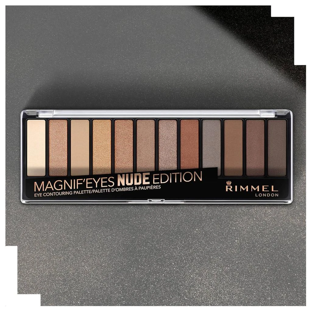 商品Rimmel|芮谜12色眼影盘 - 裸色系 14g,价格¥112,第4张图片详细描述