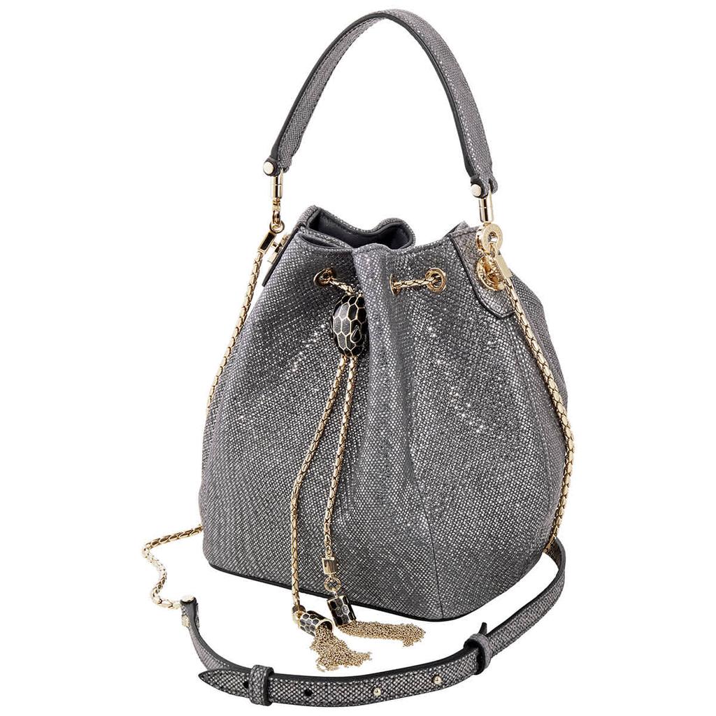 Serpenti Forever Bucket Bag- Grey商品第1张图片规格展示