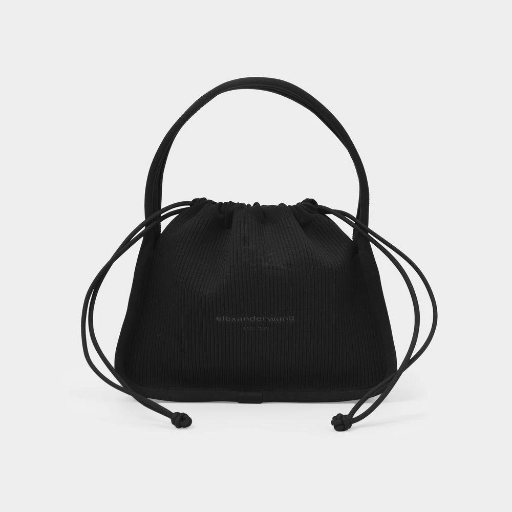 商品Alexander Wang|Ryan Small Bag in Black Canvas,价格¥3951,第1张图片