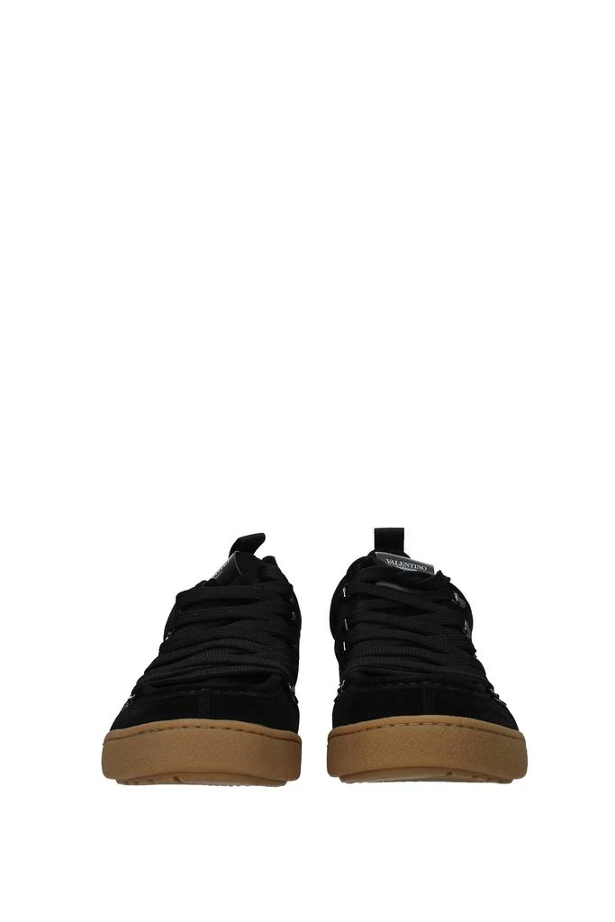 商品Valentino|Sneakers Suede Black,价格¥2485,第3张图片详细描述