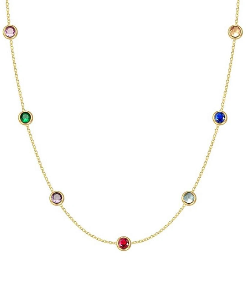 商品Liv Oliver|18K Plated 3.25 ct. tw. Quartz Necklace,价格¥477,第1张图片