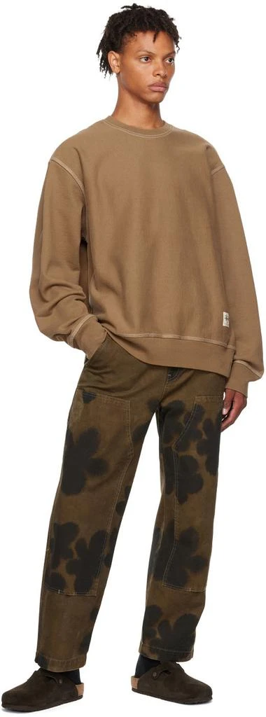 商品STUSSY|Brown Cotton Sweatshirt,价格¥524,第4张图片详细描述