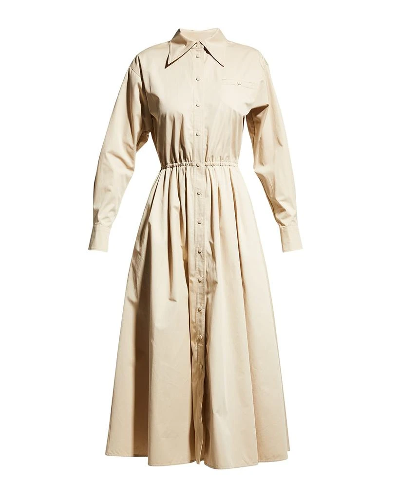 商品Tory Burch|Eleanor Poplin A-Line Shirtdress,价格¥1487,第2张图片详细描述