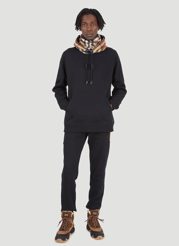 商品Burberry|Samuel Hooded Sweatshirt in Black,价格¥6361,第4张图片详细描述