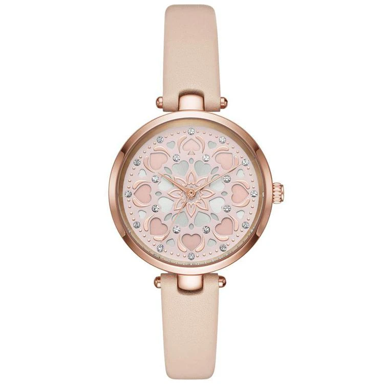 商品Kate Spade|Women's Holland Vachetta Leather Strap Watch 34mm,价格¥1179,第1张图片