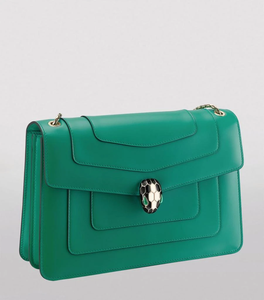 商品BVLGARI|Leather Serpenti Forever Shoulder Bag,价格¥32033,第3张图片详细描述