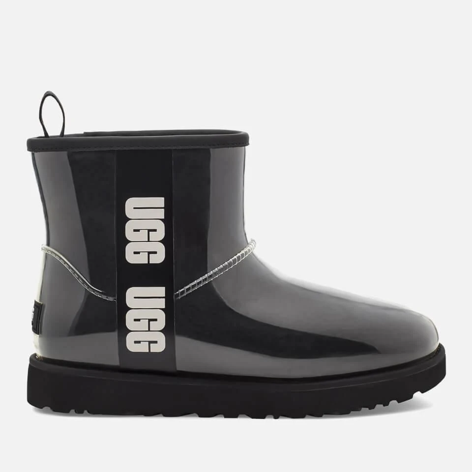 商品UGG|UGG WOMEN'S CLASSIC CLEAR MINI WATERPROOF BOOTS - BLACK,价格¥620,第1张图片