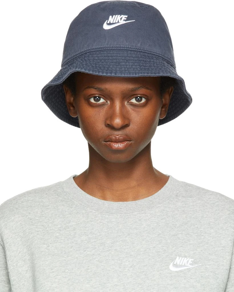 商品NIKE|Navy Sportswear Washed Bucket Hat,价格¥289,第1张图片