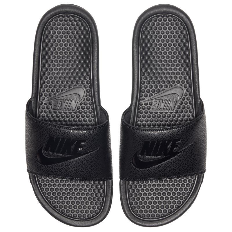 商品NIKE|男款 耐克 Benassi JDI 休闲拖鞋 黑色	,价格¥188,第5张图片详细描述