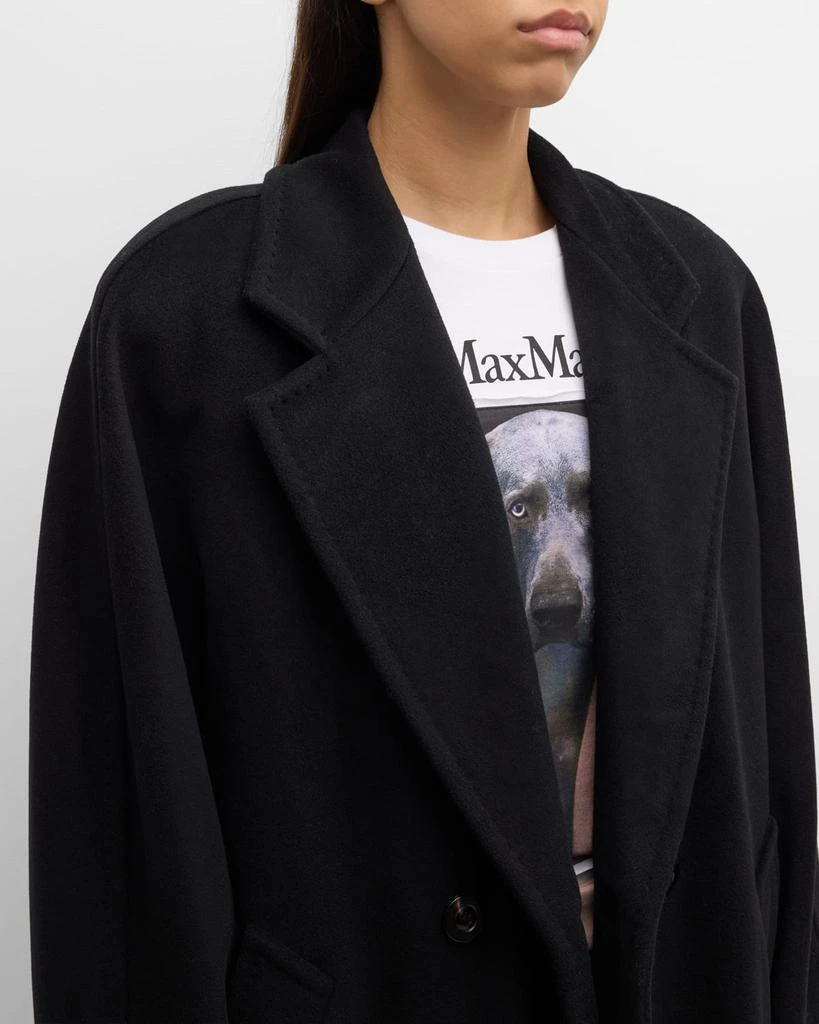 商品Max Mara|Wool-Cashmere Belted Madame Coat,价格¥33694,第5张图片详细描述