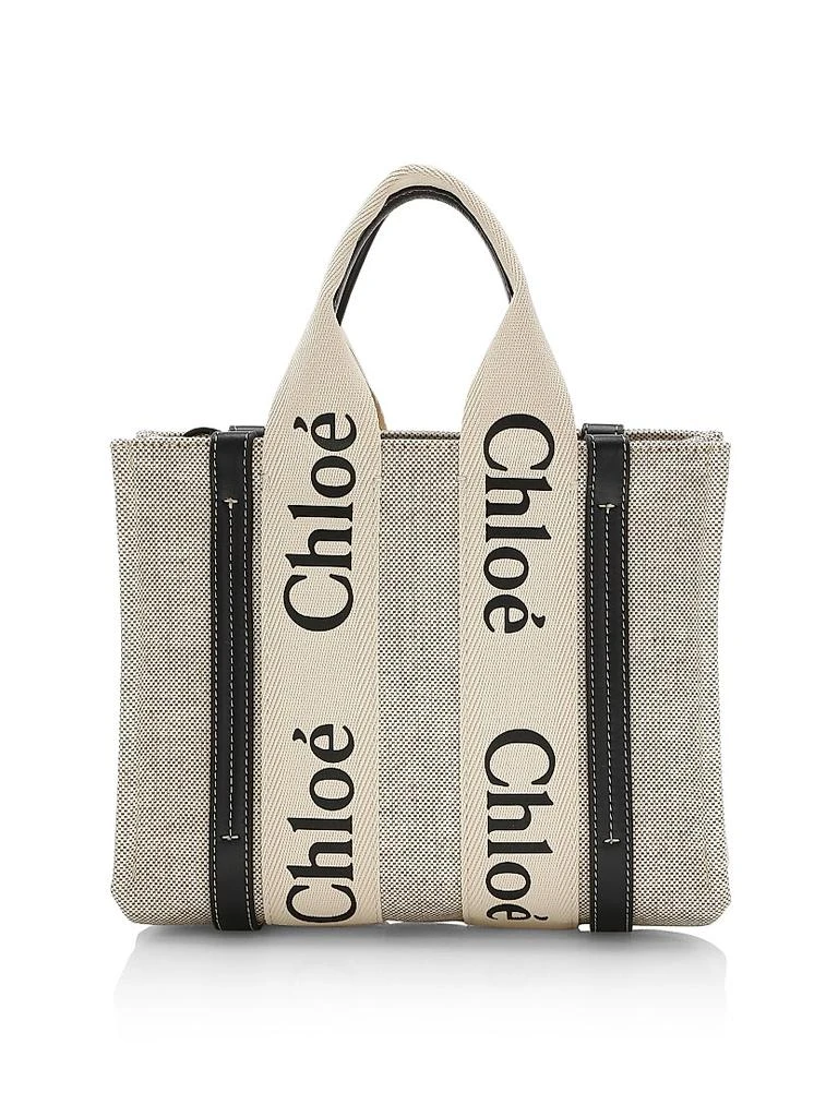 商品Chloé|Small Woody Canvas Tote,价格¥8872,第1张图片
