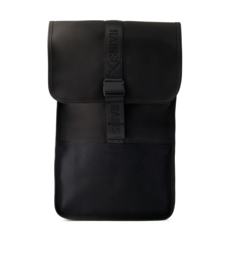 商品【商品预售7天】 RAINS|RAINS 男士双肩包 14400BLACK 黑色,价格¥1198,第1张图片