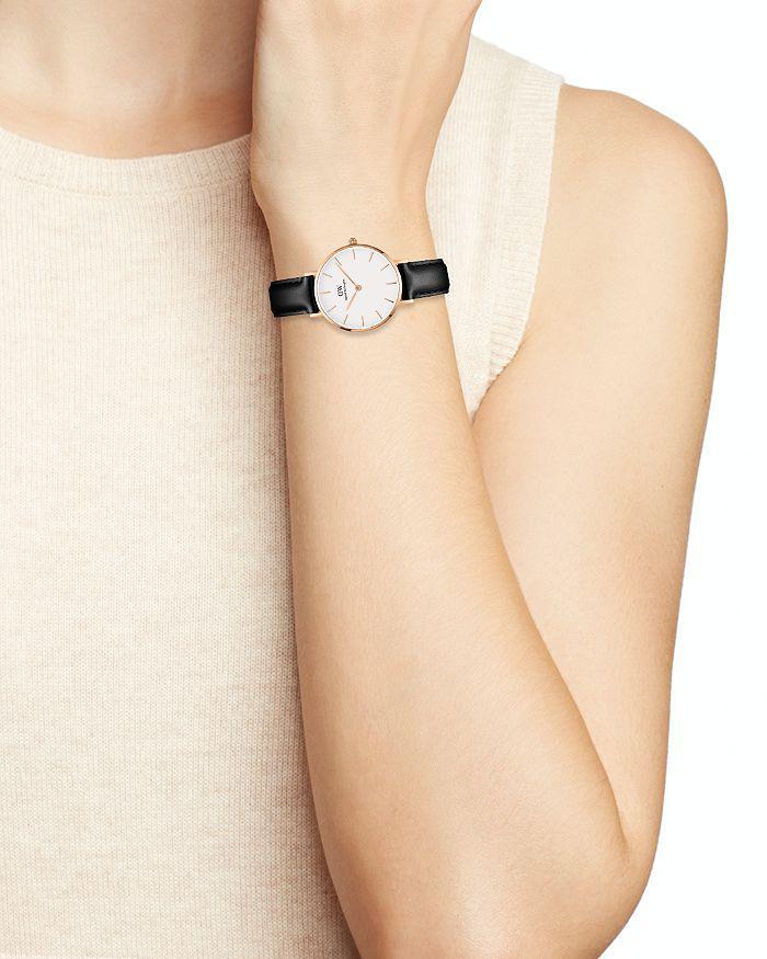 商品Daniel Wellington|Classic Petite Leather Watch, 28mm,价格¥1313,第6张图片详细描述