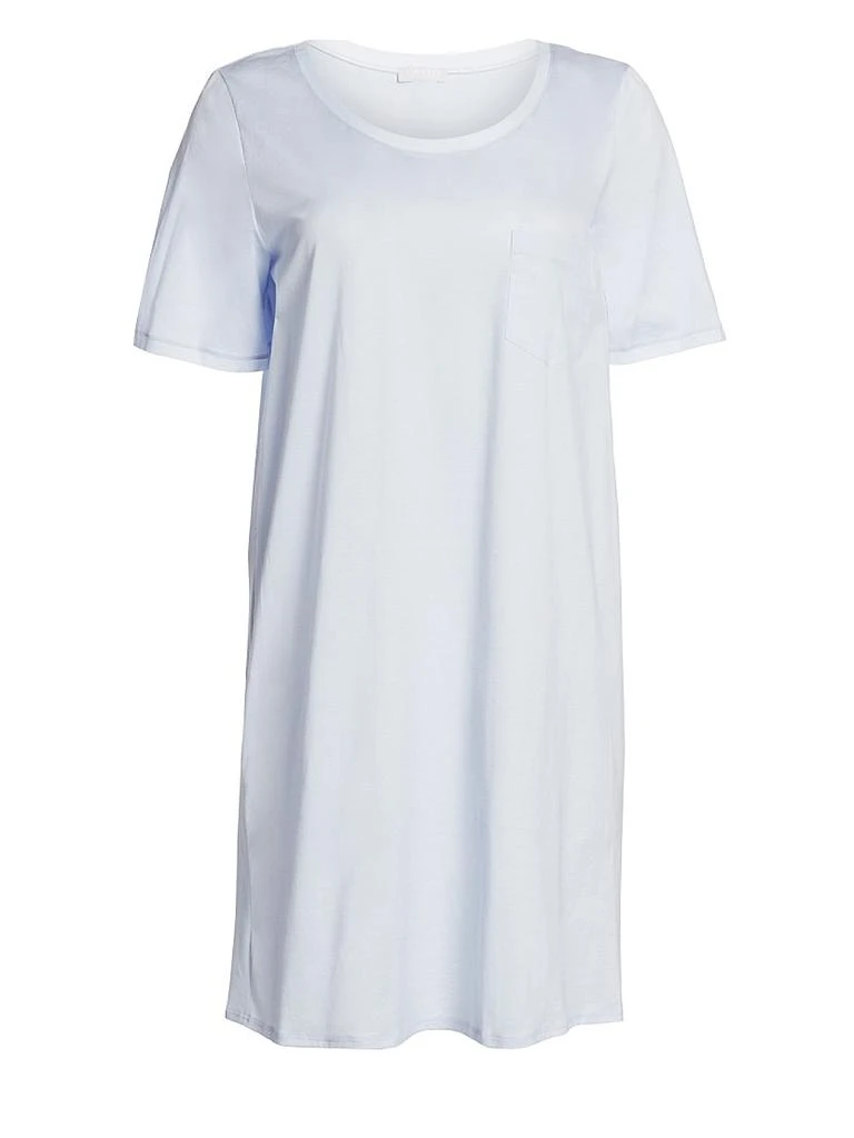 商品Hanro|Cotton Deluxe Short-Sleeve Gown,价格¥1438,第1张图片