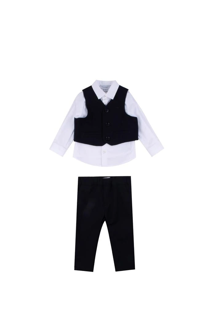 商品Emporio Armani|Cotton Vest, Shirt And Pants,价格¥2636,第1张图片