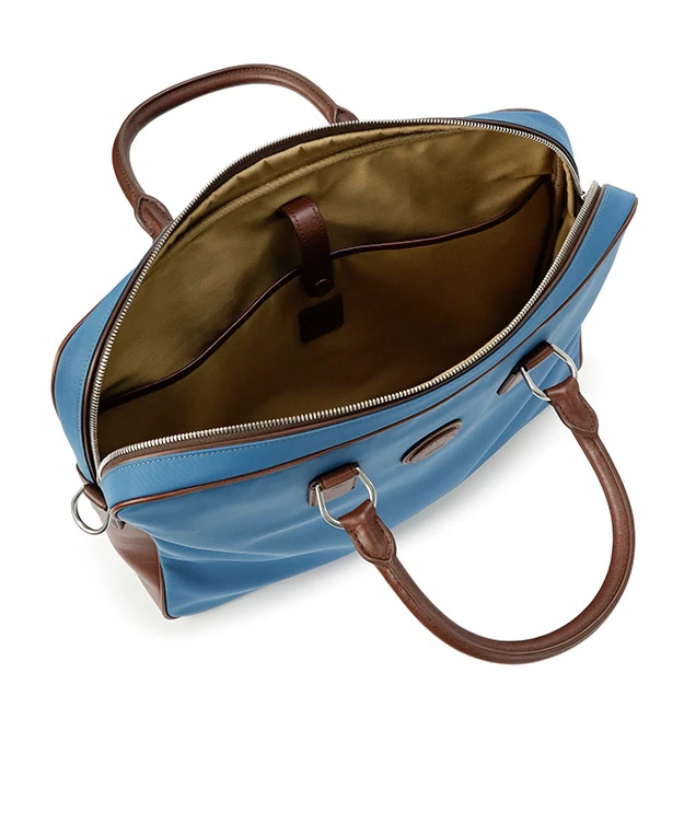 商品【商品预售7天】 Dunhill|Dunhill 男士斜挎包 L3WG81L 蓝色,价格¥3032,第6张图片详细描述