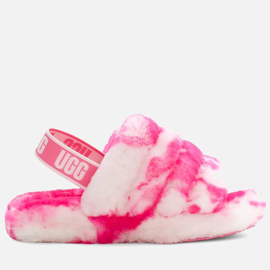 商品UGG|UGG KIDS' FLUFF YEAH SLIDE SLIPPERS - PINK,价格¥346,第1张图片