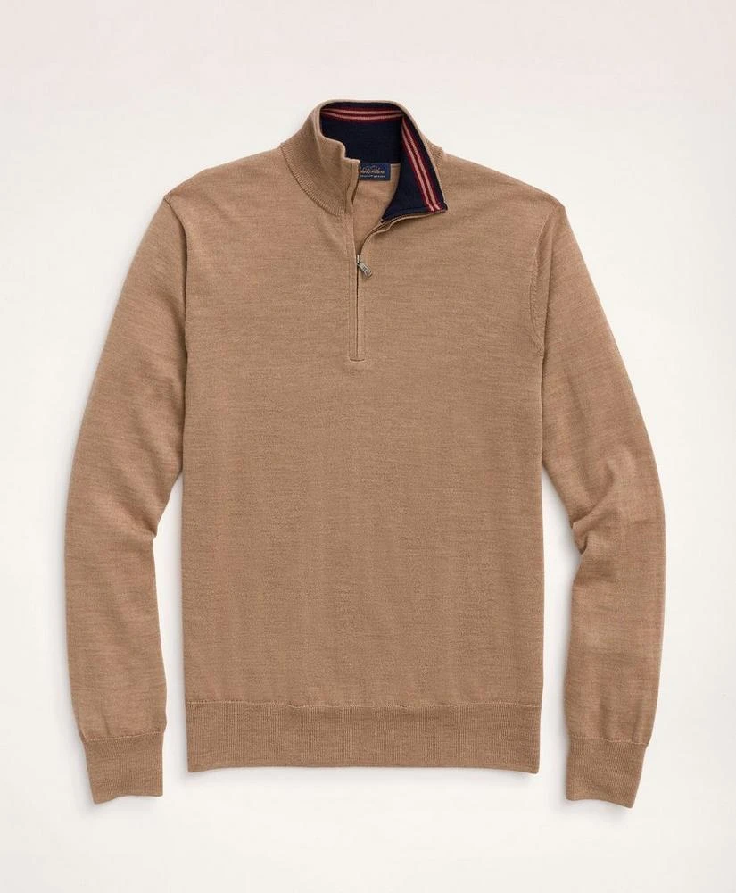 商品Brooks Brothers|Big & Tall Merino Half-Zip Sweater,价格¥526,第1张图片