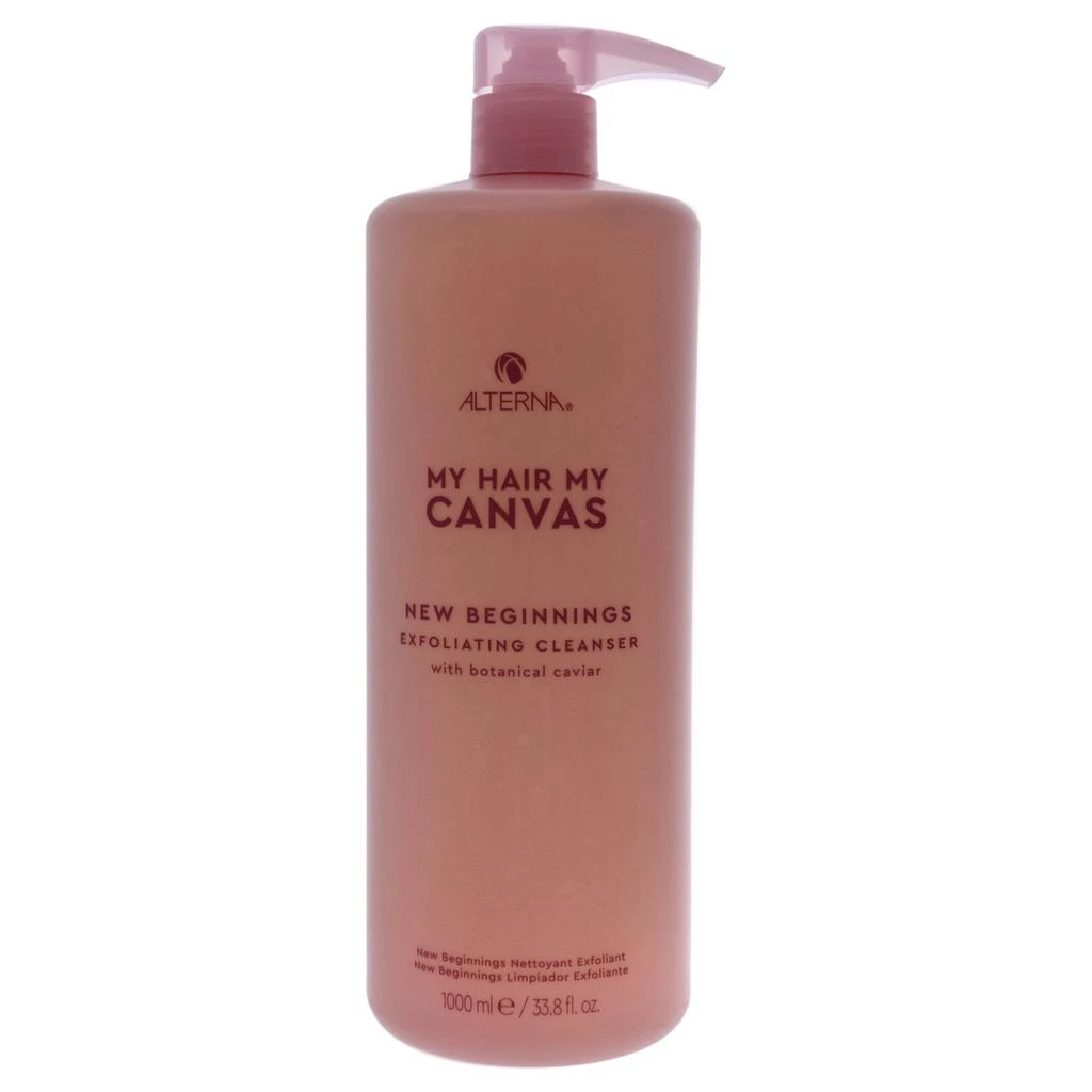 商品ALTERNA|My Hair My Canvas New Beginnings Exfoliating Cleanser by Alterna for Unisex - 33.8 oz Cleanser,价格¥321,第1张图片