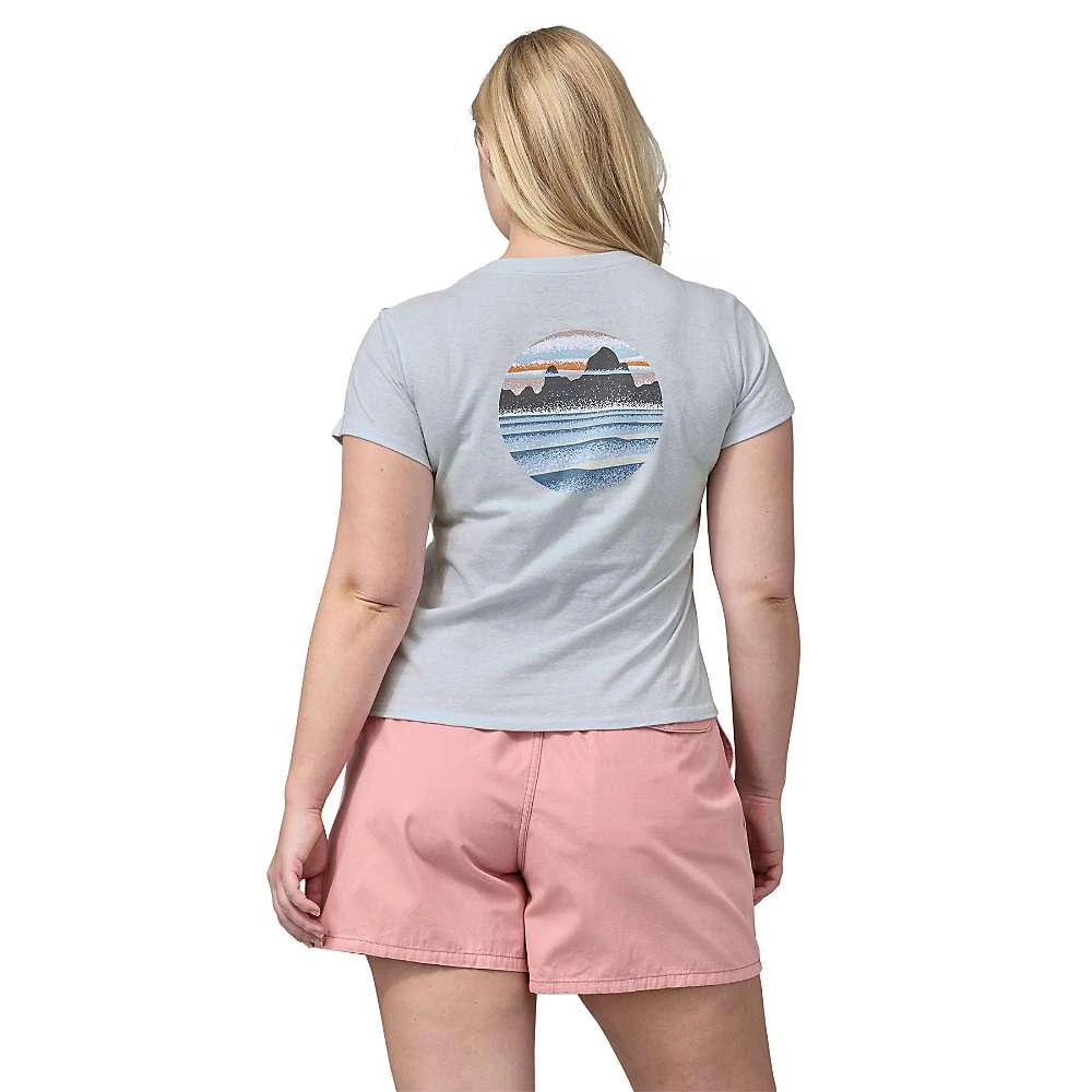 商品Patagonia|Women's Skyline Stencil Responsibili Tee,价格¥215,第4张图片详细描述