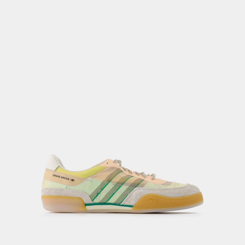 商品Adidas|Squash Polta Craig Green Sneakers in Pink Canvas,价格¥1796,第1张图片