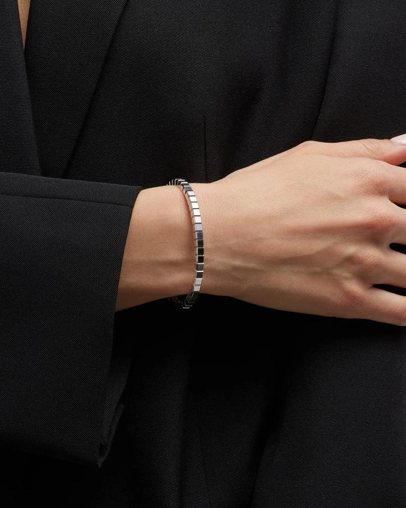 商品Chopard|Ice Cube 18K White Gold Bangle, Size Medium,价格¥60758,第3张图片详细描述