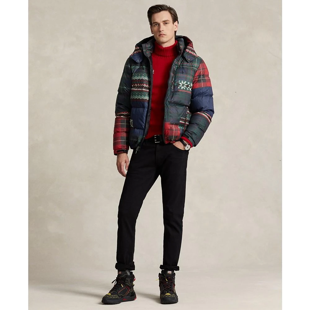 商品Ralph Lauren|Men's Print Water-Repellent Down Jacket,价格¥2194,第4张图片详细描述